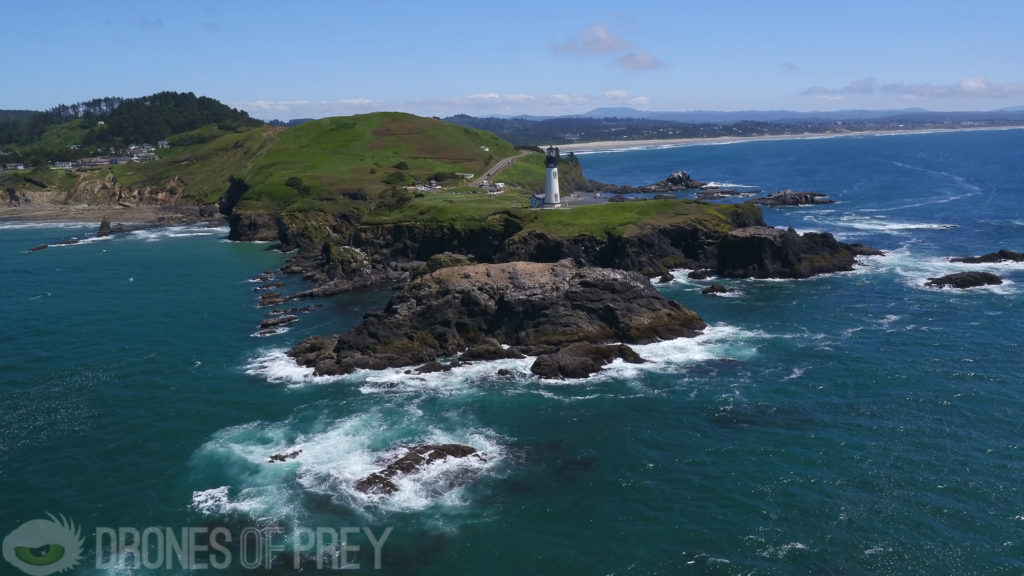 Lighthouse aerial photo